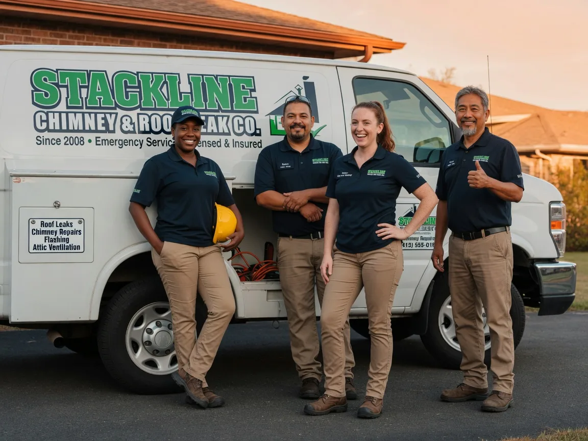 Chimney flashing repair company in Gleneden Beach, OR